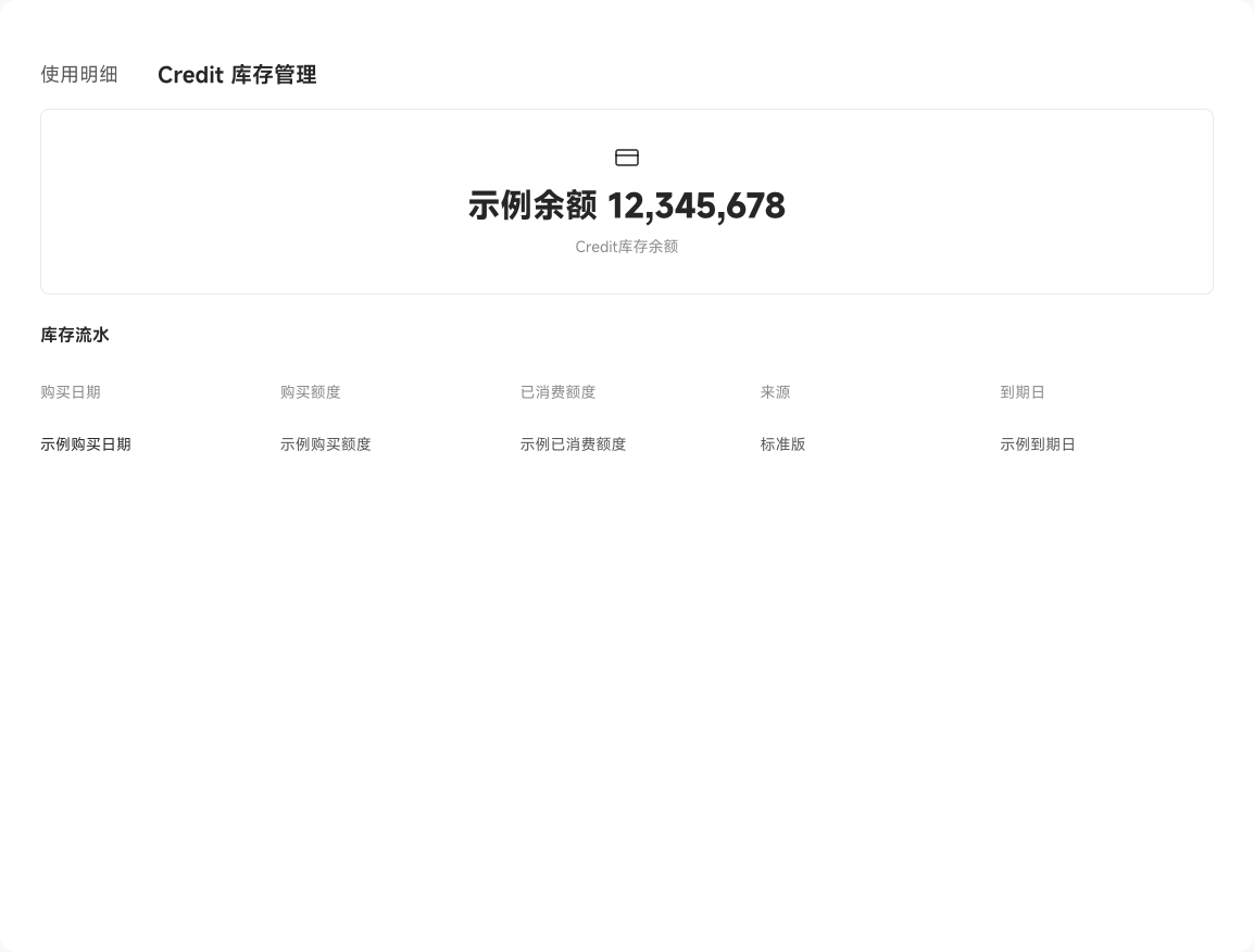 Balance transaction history in Allocation Details